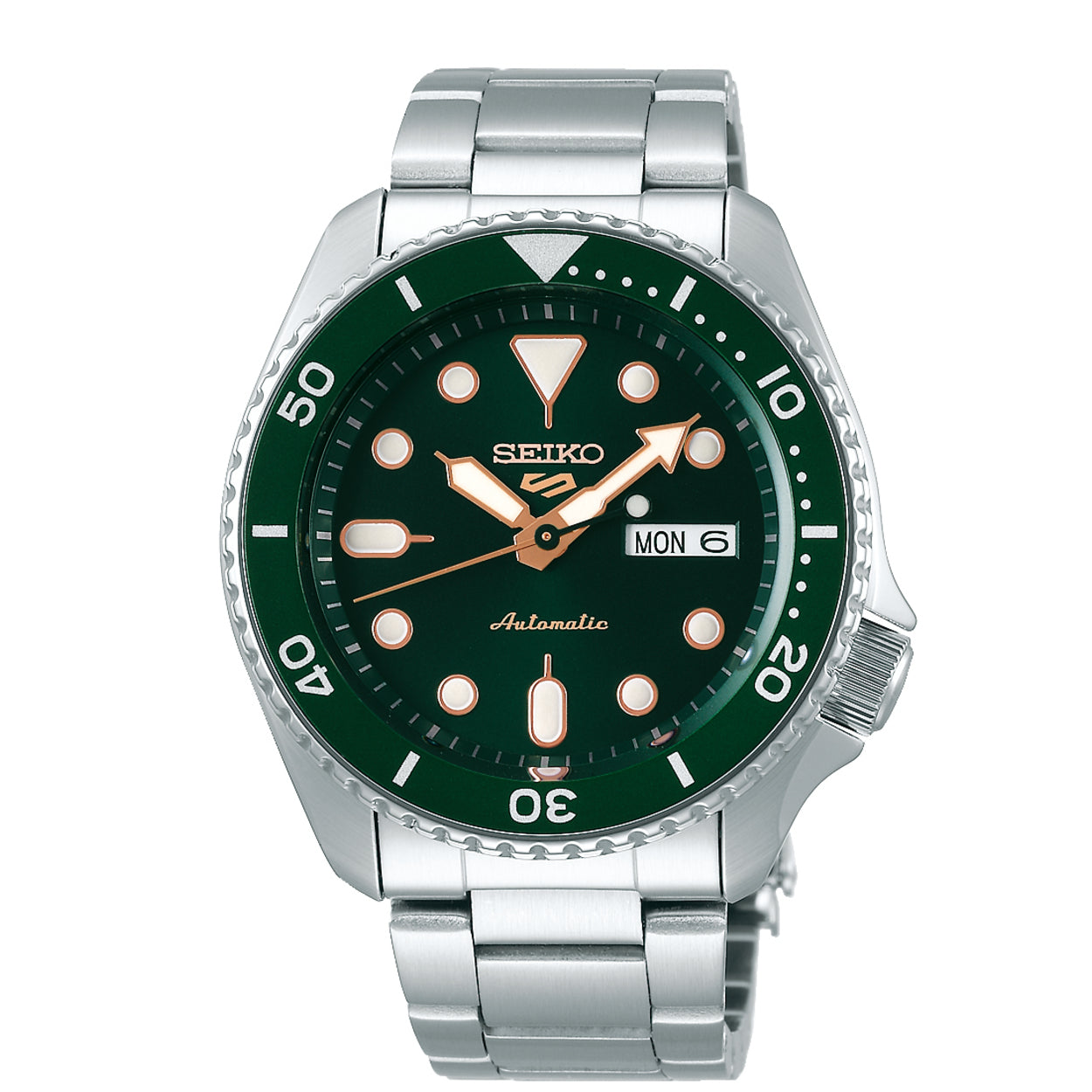 Seiko 5 Sports Herenhorloge SRPD63K1 groen - SRPD63K1