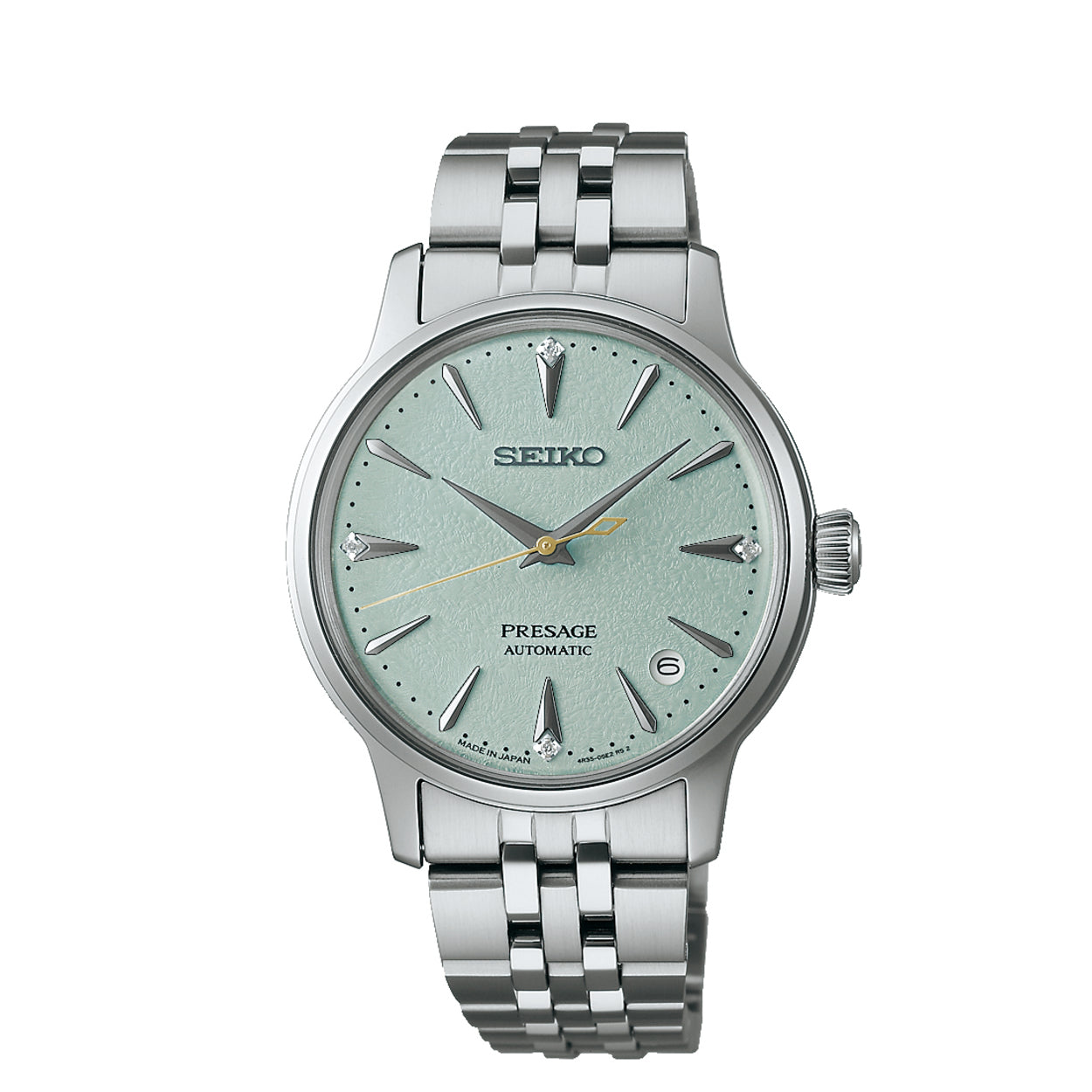 Seiko Presage Dameshorloge SRPL63J1 groen - SRPL63J1