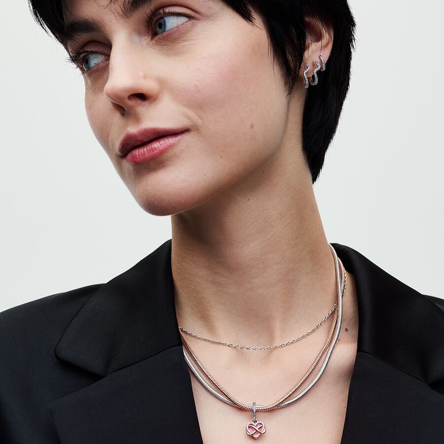 Pandora Oneindigheidshalsketting 393052C00, exclusief en kwalitatief hoogwaardig. Ontdek nu!