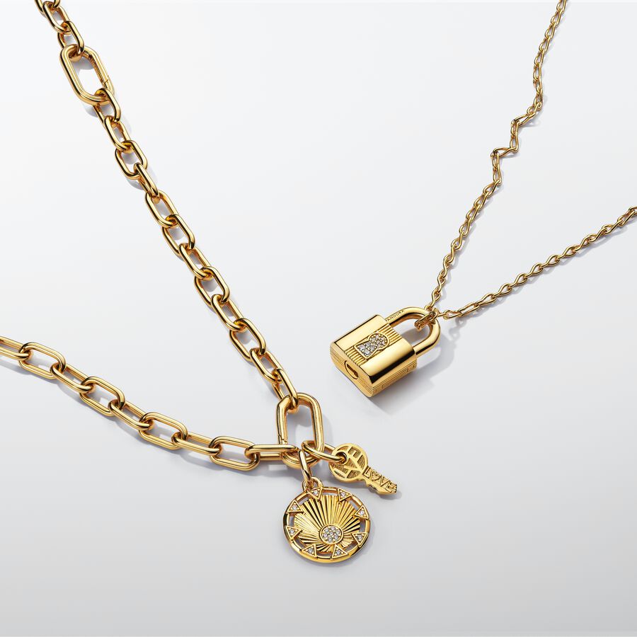 Pandora Oneindigheidshalsketting goudverguld - 363052C00