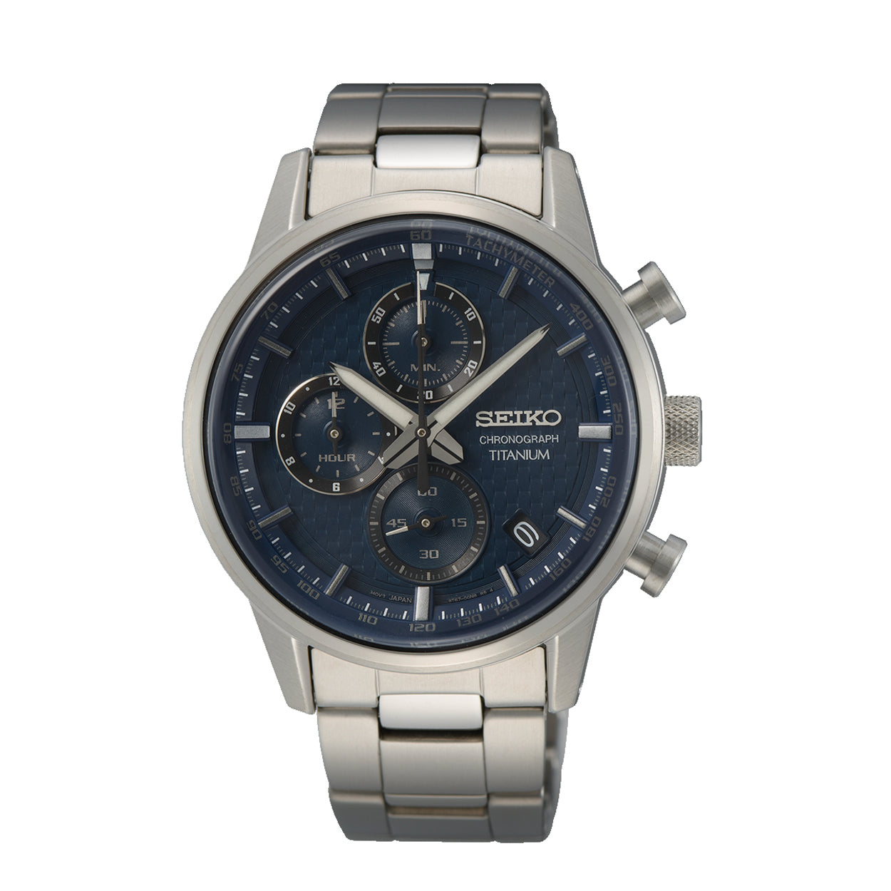 Seiko Herenhorloge SSB387P1 blauw - SSB387P1