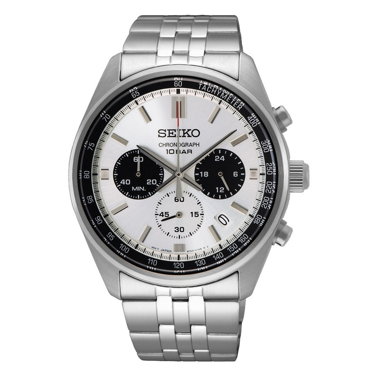 Seiko Herenhorloge 21,5 cm zilverkleurig - SSB425P1