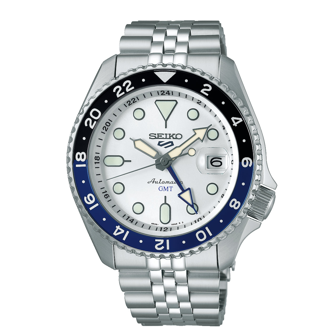 Seiko 5 Sports Herenhorloge SSK033K1 wit - SSK033K1