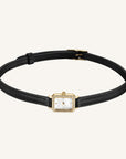 Rosefield horloge STWBLG-ST03 Studio Edition 05 Leather Choker Gold