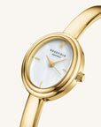 Rosefield horloge STWGSG-ST05 Studio Edition 6 Bangle Watch Oval Gold Medium 62 mm - PansiteNederland.nl