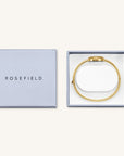 Rosefield horloge STWGSG-ST05 Studio Edition 6 Bangle Watch Oval Gold Medium 62 mm - PansiteNederland.nl