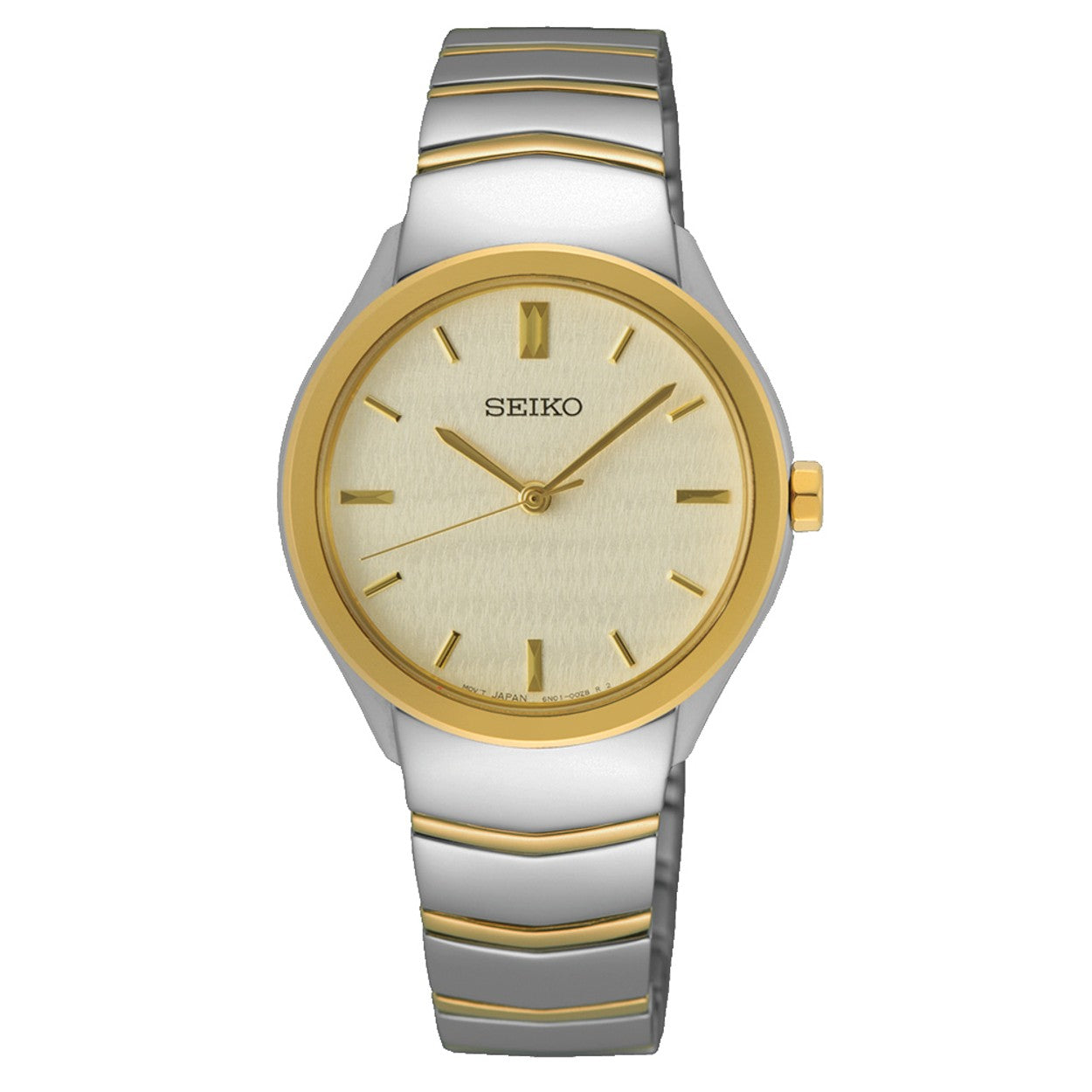 Seiko Dameshorloge 19 cm champagne - SUR550P1
