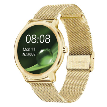 Smarty SW018H Smartwatch Goudkleurig 42mm, exclusief en kwalitatief hoogwaardig. Ontdek nu!