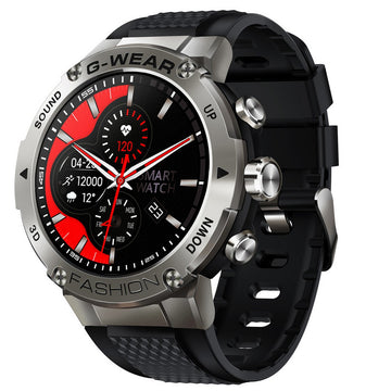 Smarty SW036B Smartwatch Zilverkleurig Zwart 45mm, exclusief en kwalitatief hoogwaardig. Ontdek nu!