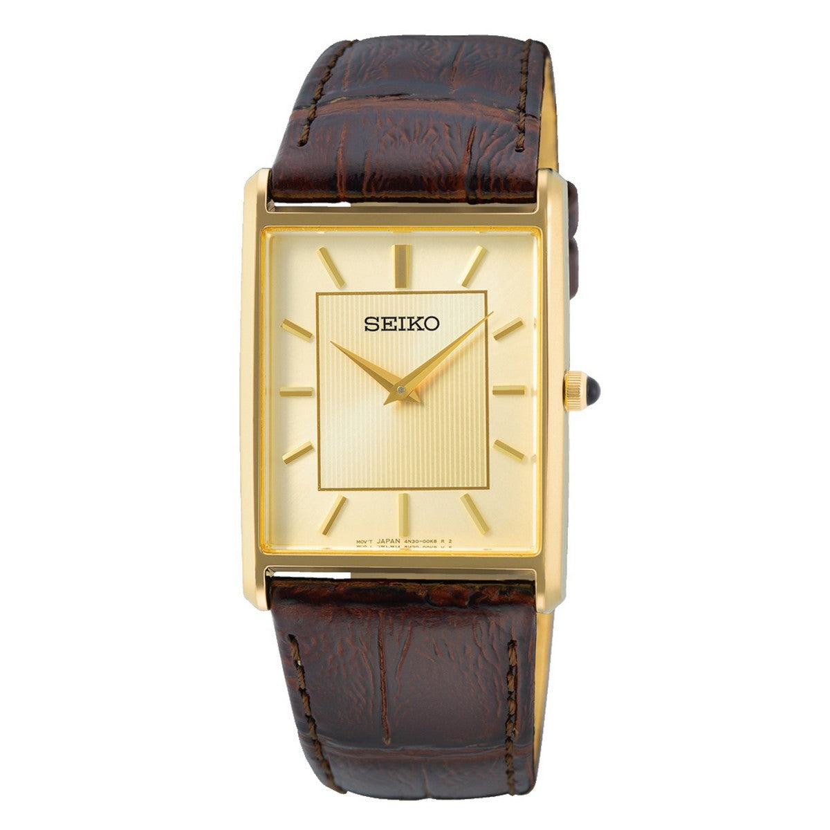 Seiko Herenhorloge 20mm bruin - SWR064P1