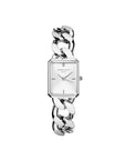 Rosefield horloge SWSSS-O56 The Octagon XS Chain Watch Studio Edition White Silver