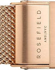 Rosefield horloge TBR-T59 The Tribeca Black Rosegold - PansiteNederland.nl