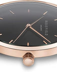 Rosefield horloge TBR-T59 The Tribeca Black Rosegold - PansiteNederland.nl