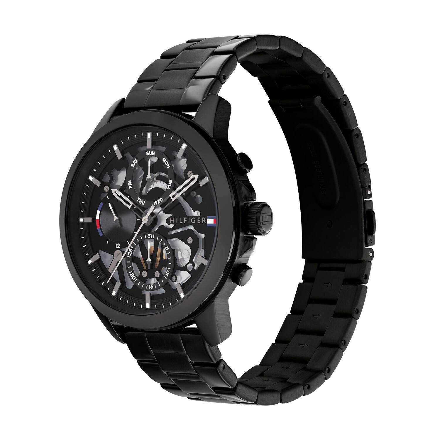 Tommy Hilfiger Horloge TH1710478 Heren Zwart 44 mm