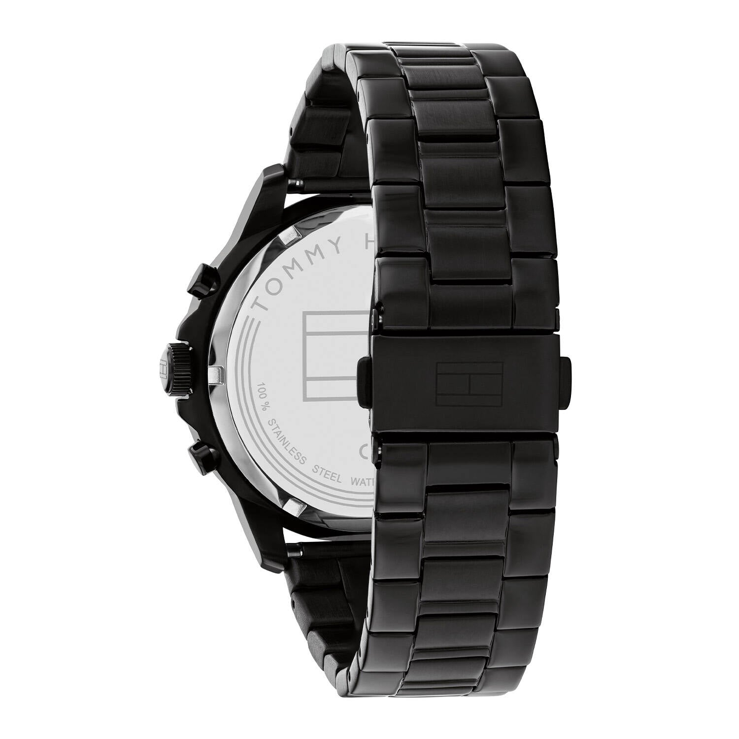 Tommy Hilfiger Horloge TH1710478 Heren Zwart 44 mm