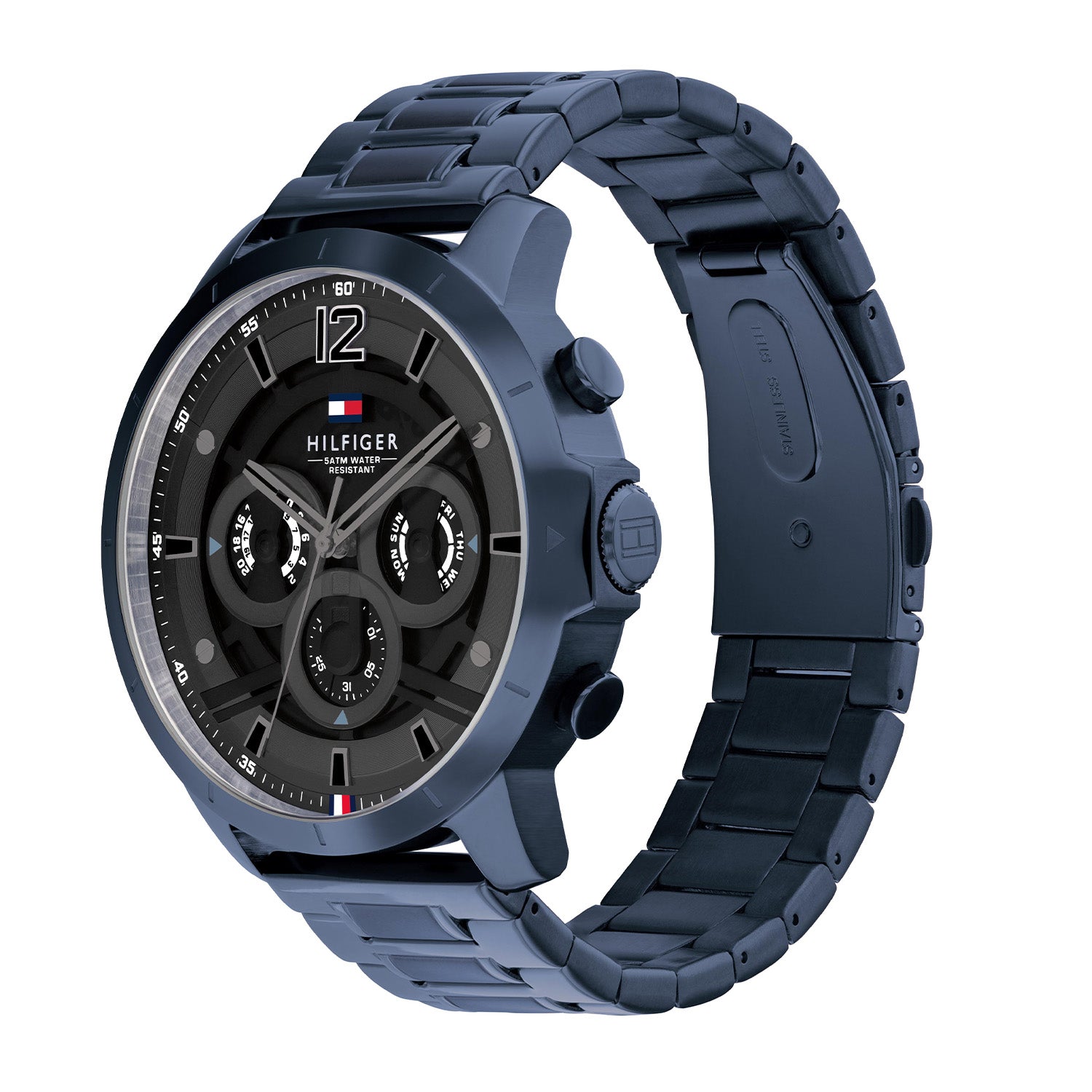 Tommy Hilfiger Horloge TH1710493 Heren Blauw 50 mm