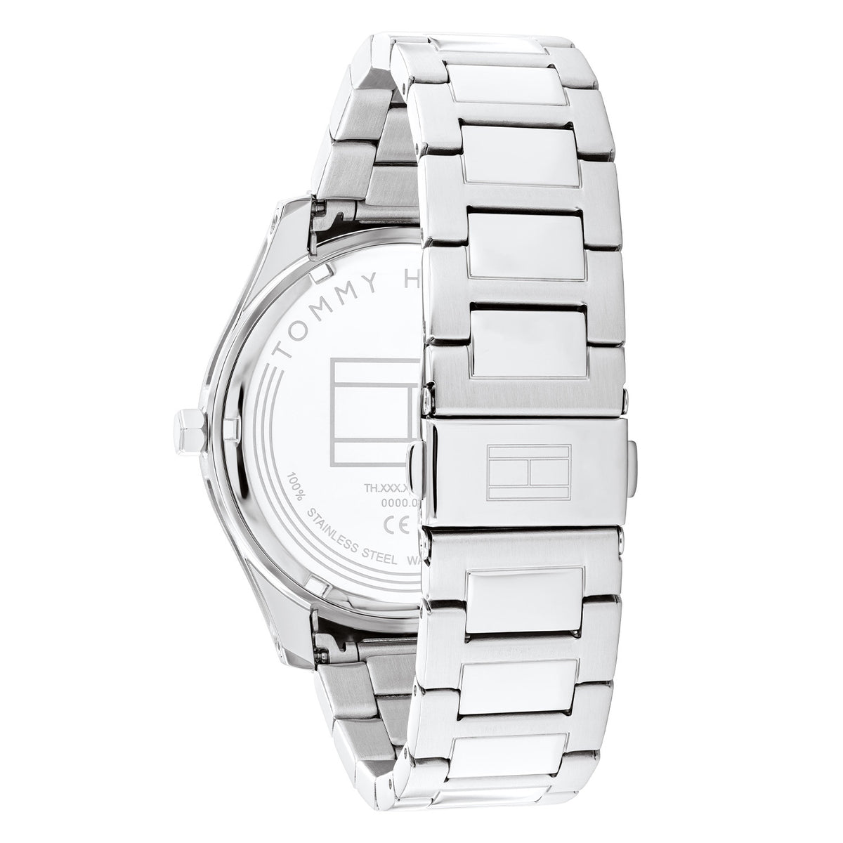 Tommy Hilfiger Heren Horloge TH1710533 43 mm Zilverkleurig