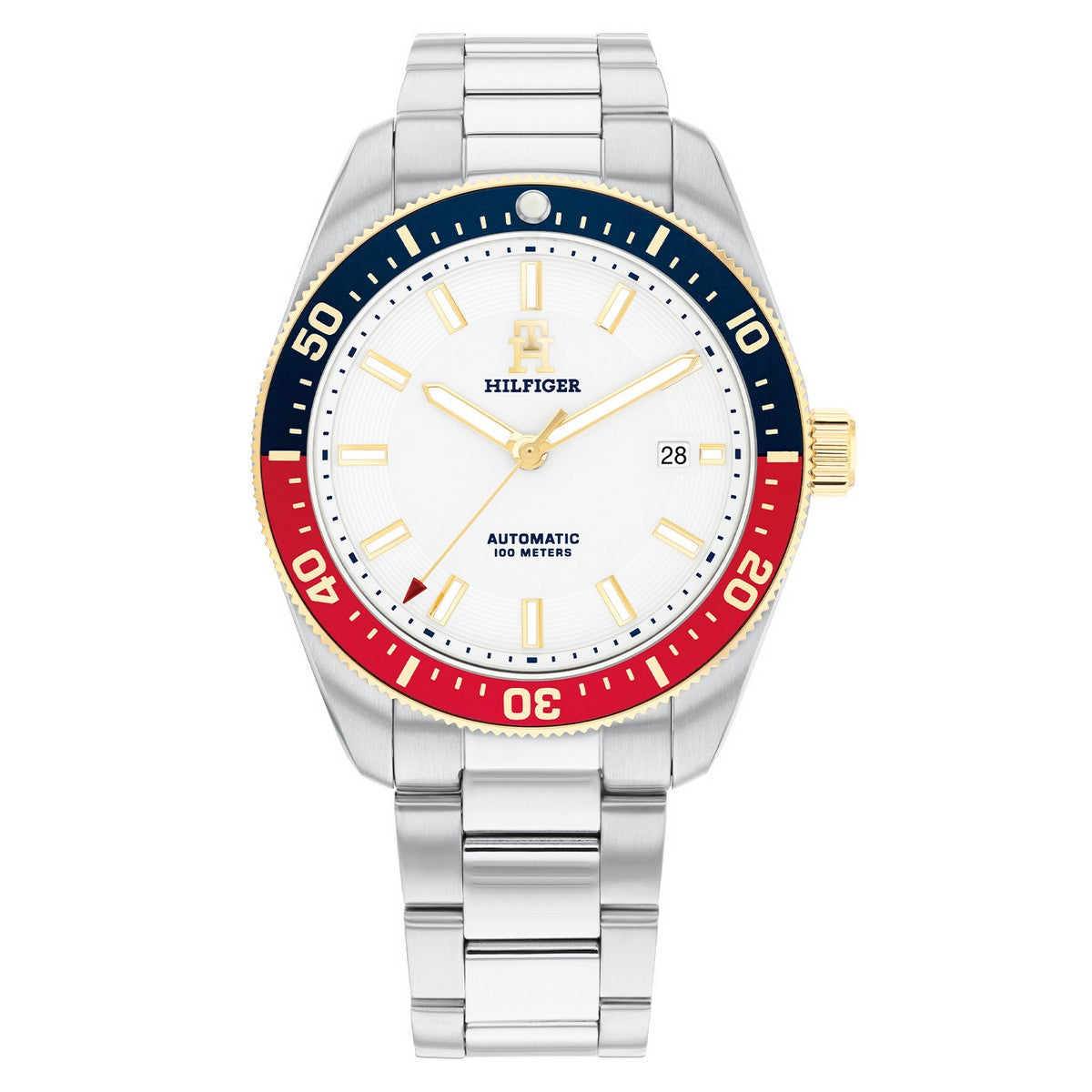 Tommy Hilfiger Horloge TH1710551 Heren Zilverkleurig 40 mm