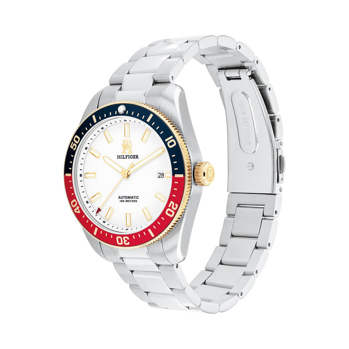Tommy Hilfiger Horloge TH1710551 Heren Zilverkleurig 40 mm