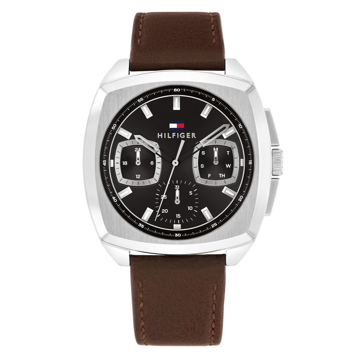 Tommy Hilfiger Horloge Heren 41 mm 41mm zilverkleurig - TH1710555