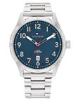 Tommy Hilfiger TH1710563 Horloge Heren Zilverkleurig 43mm, exclusief en kwalitatief hoogwaardig. Ontdek nu!
