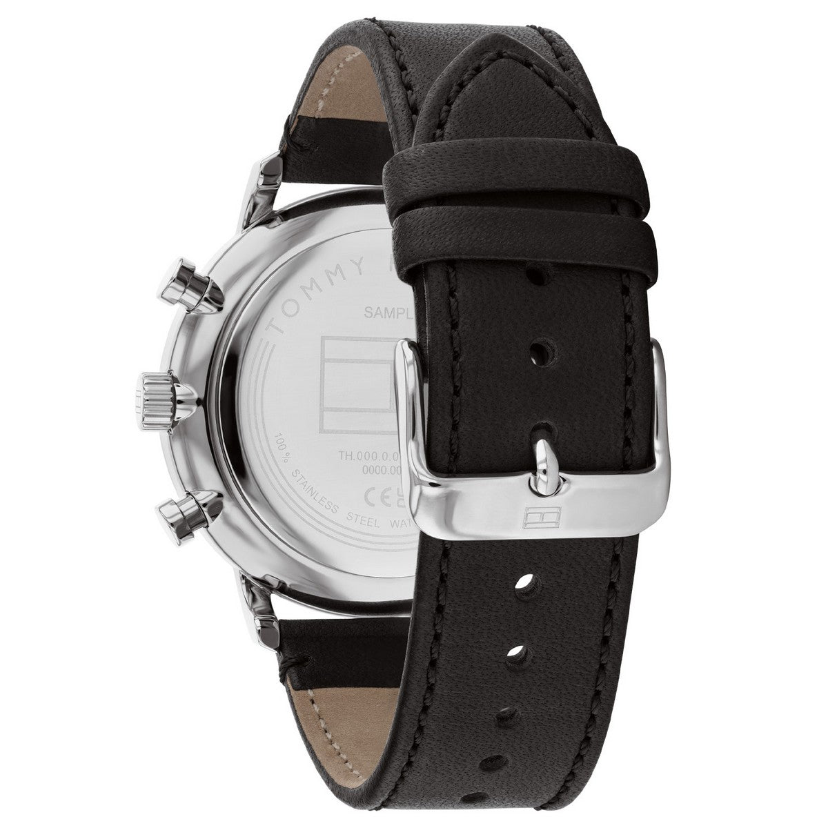 Tommy Hilfiger Horloge Heren Zilverkleurig 44 mm - TH1710565