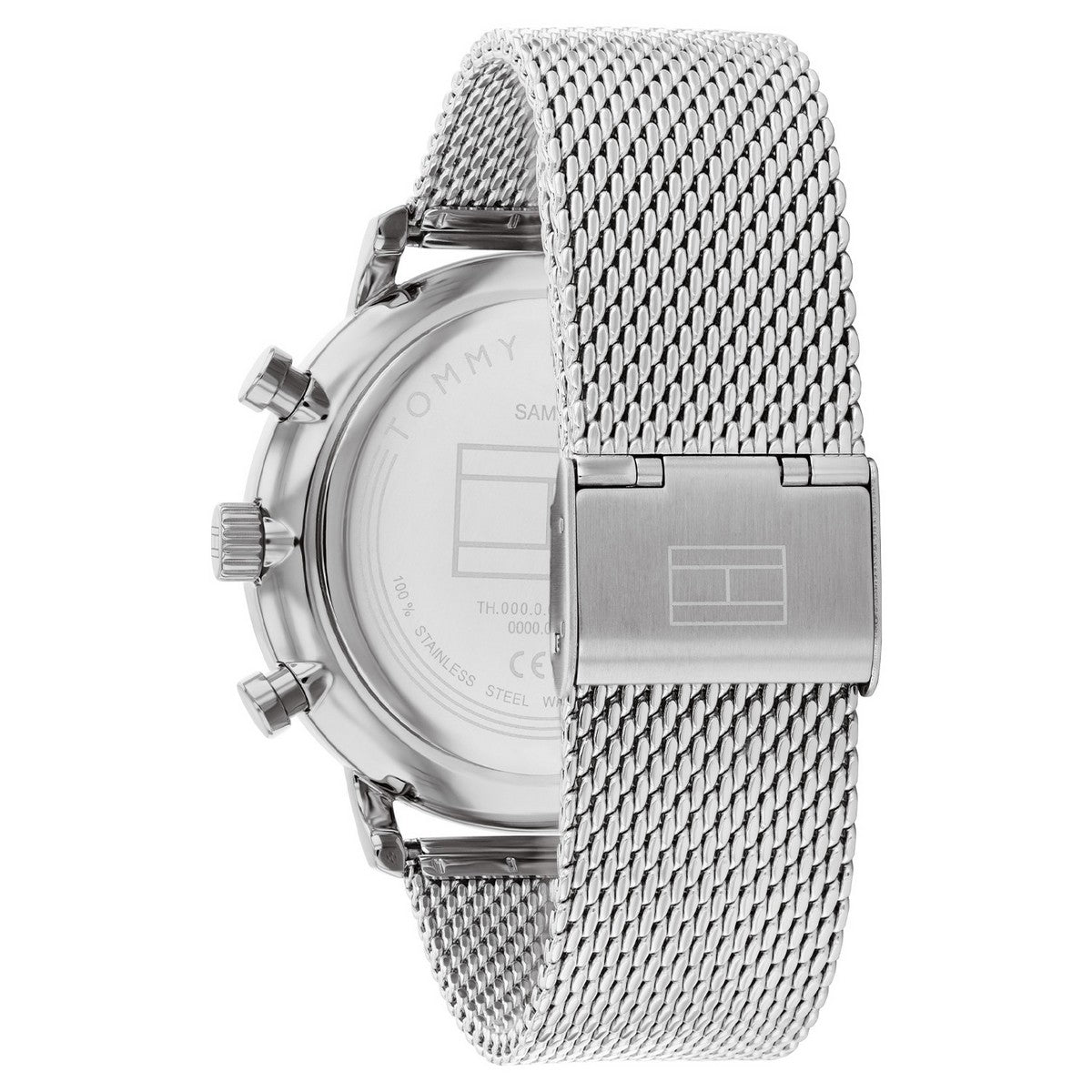 Tommy Hilfiger Horloge TH1710567 Heren Zilverkleurig 44 mm