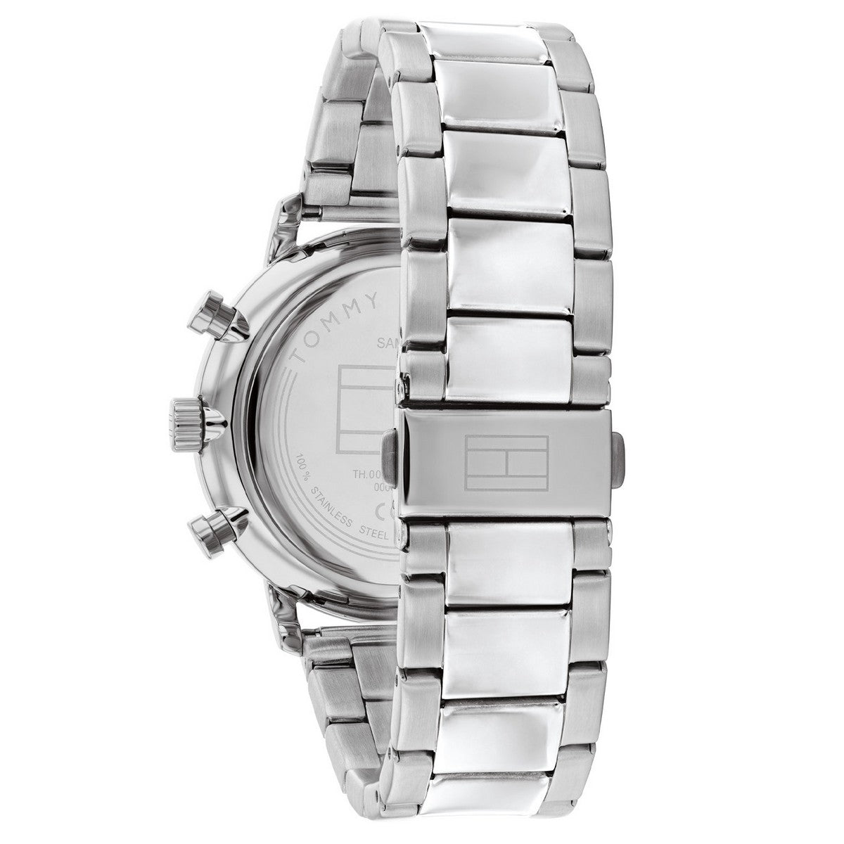 Tommy Hilfiger Horloge TH1710569 Heren Zilverkleurig 44 mm
