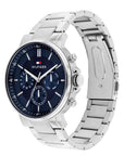 Tommy Hilfiger TH1710588 Horloge Heren Zilverkleurig 44mm, exclusief en kwalitatief hoogwaardig. Ontdek nu!