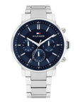 Tommy Hilfiger TH1710588 Horloge Heren Zilverkleurig 44mm, exclusief en kwalitatief hoogwaardig. Ontdek nu!