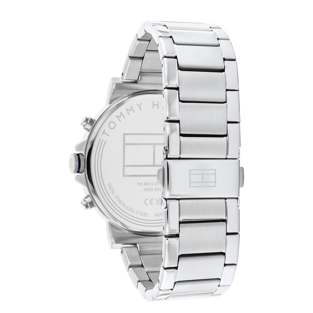 Tommy Hilfiger Horloge TH1710588 Heren Zilverkleurig 44 mm