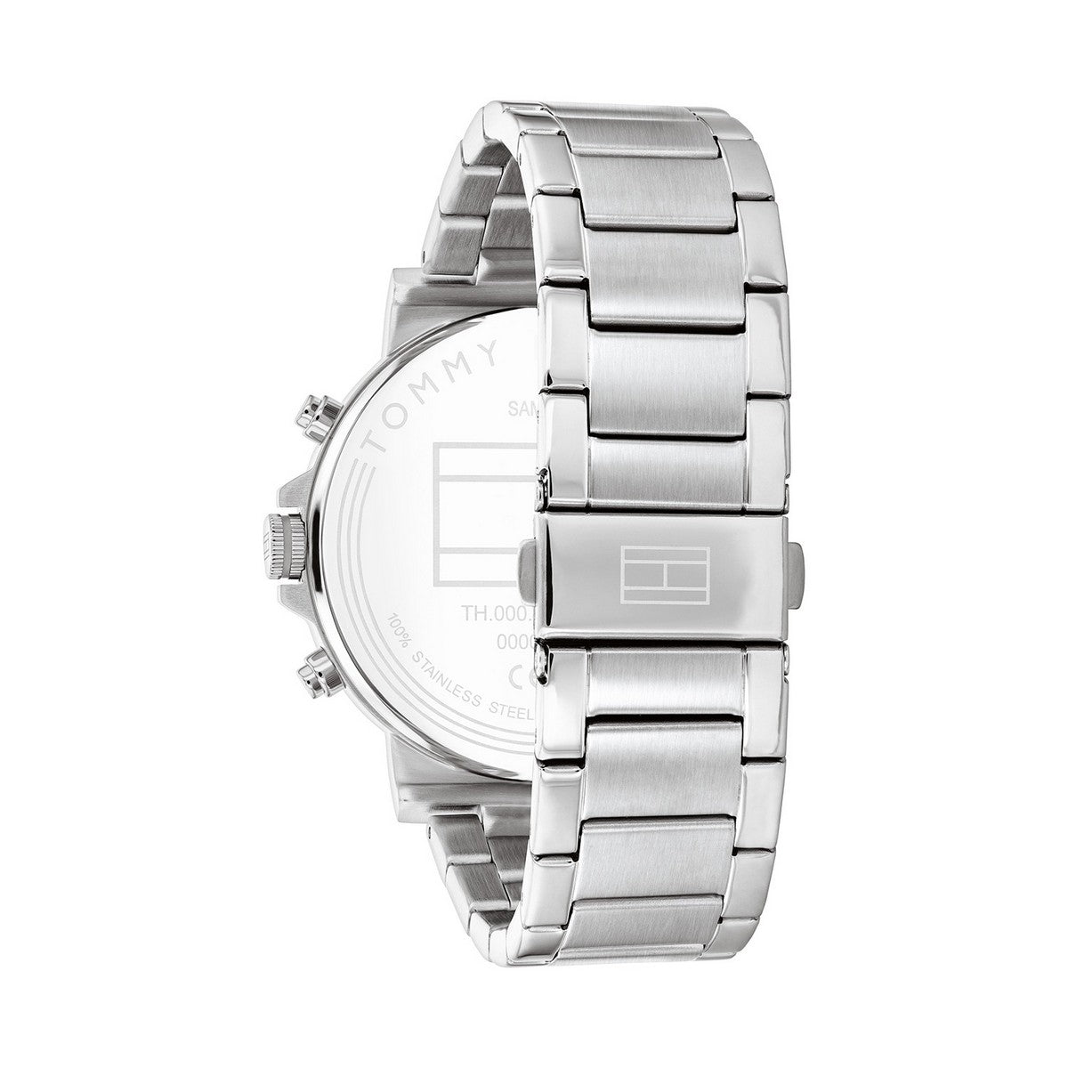 Tommy Hilfiger Horloge TH1710604 Heren Zilverkleurig 43 mm