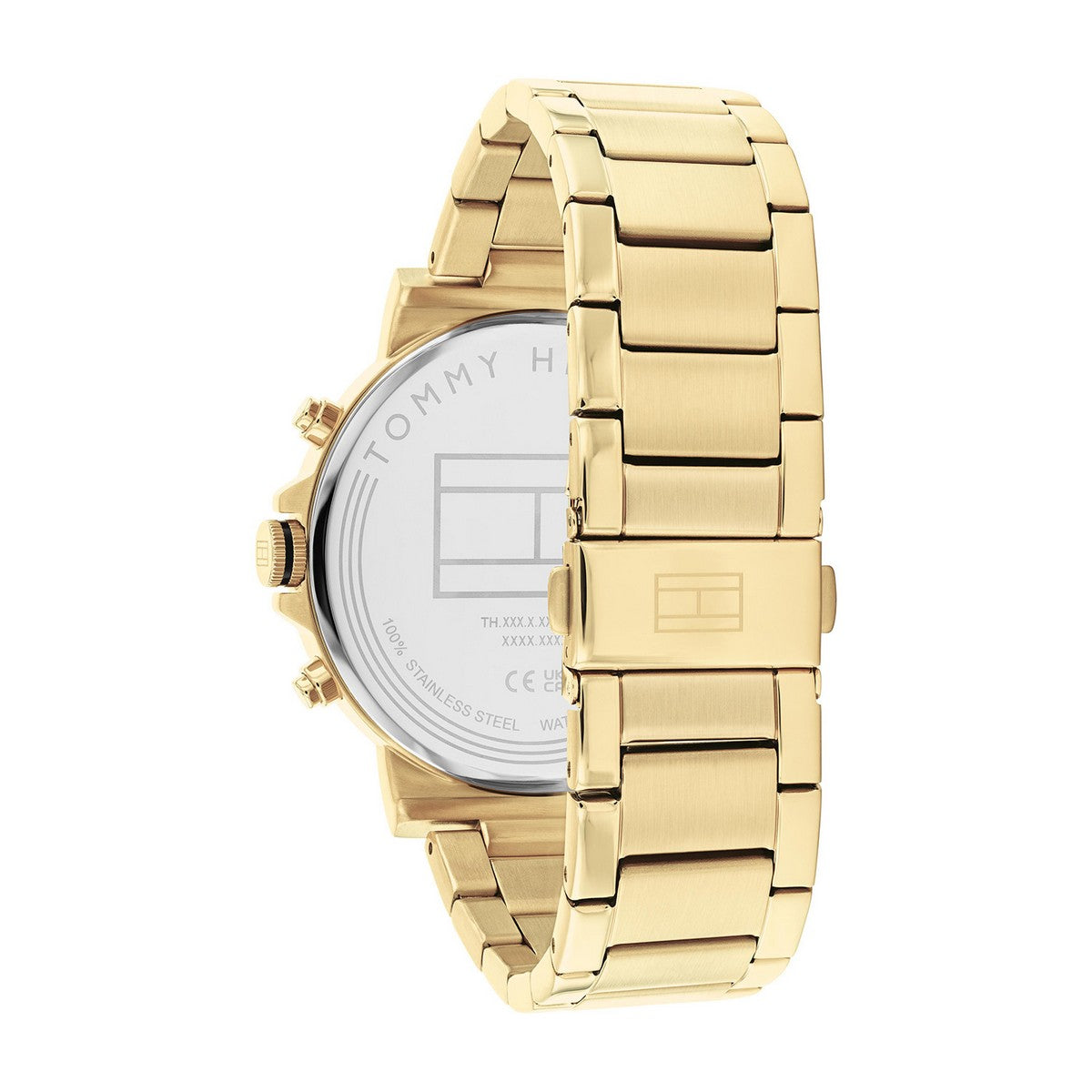 Tommy Hilfiger Horloge Heren 43 mm 43mm goudkleurig - TH1710611