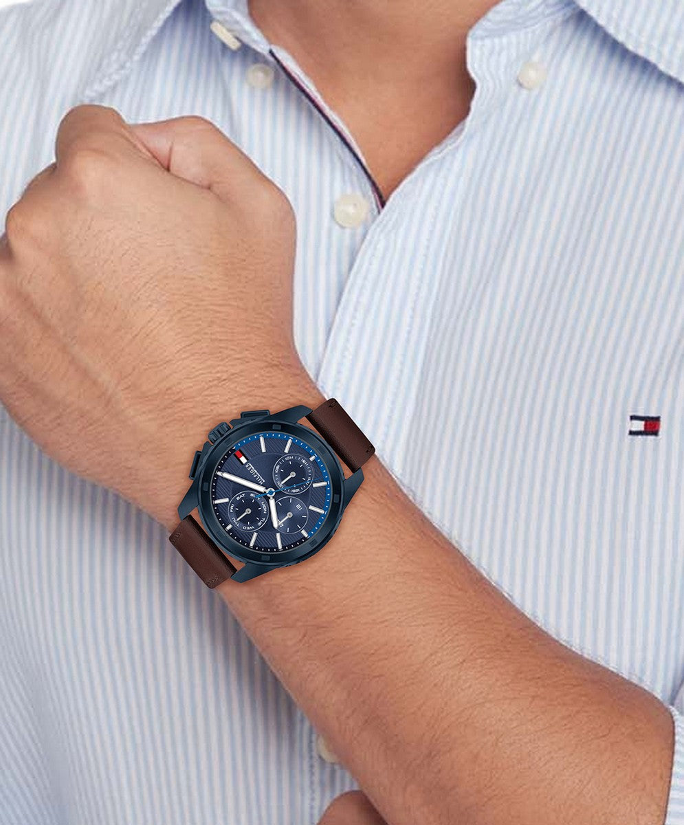 Tommy Hilfiger Horloge TH1710632 Heren Blauw 44 mm