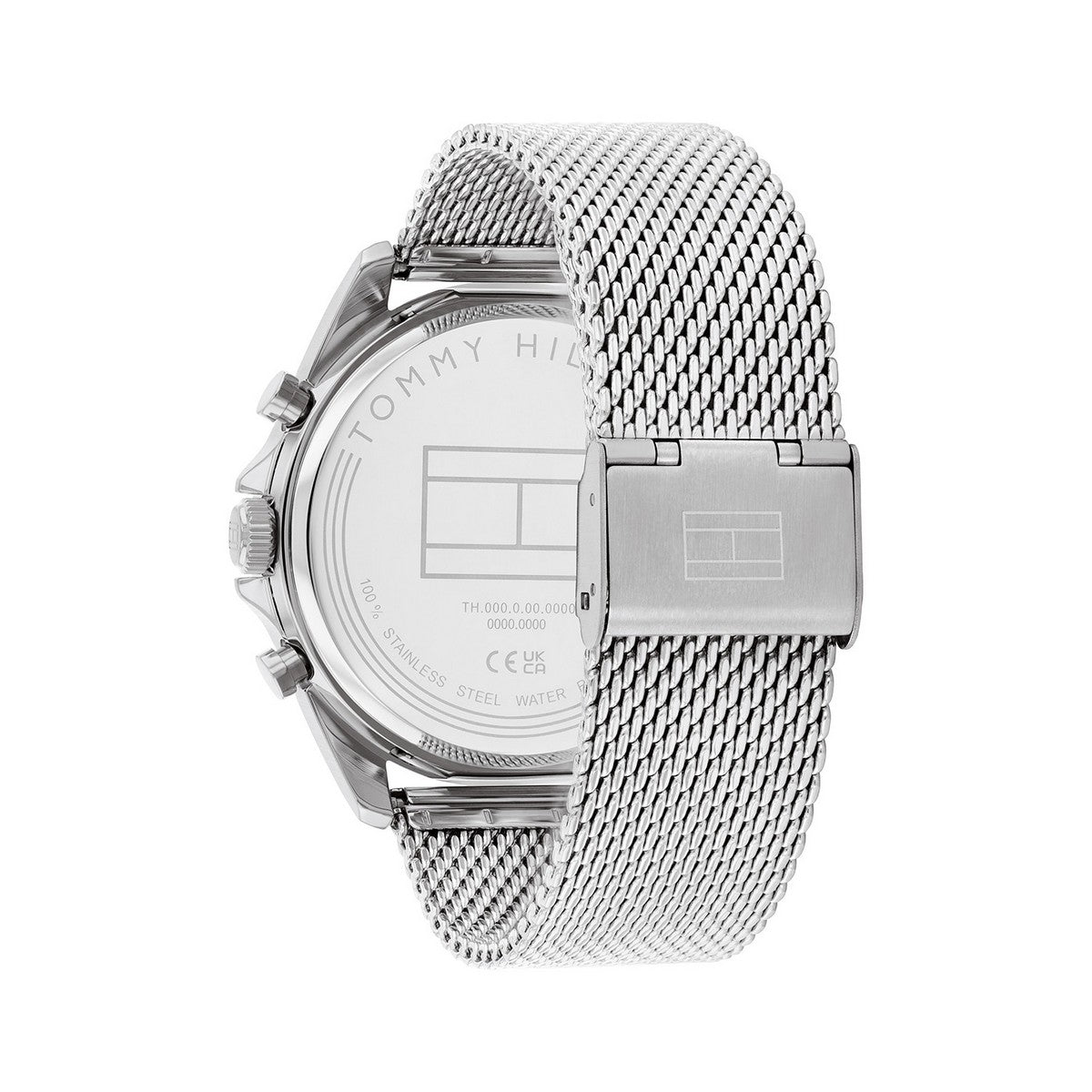 Tommy Hilfiger Horloge TH1710647 Heren Zilverkleurig 44 mm