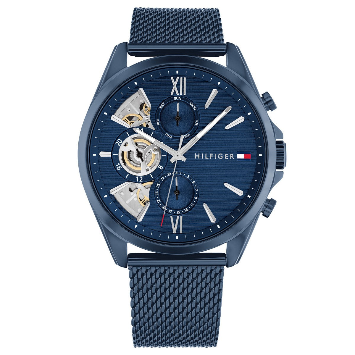 Tommy Hilfiger Horloge TH1710648 Heren Blauw 44 mm