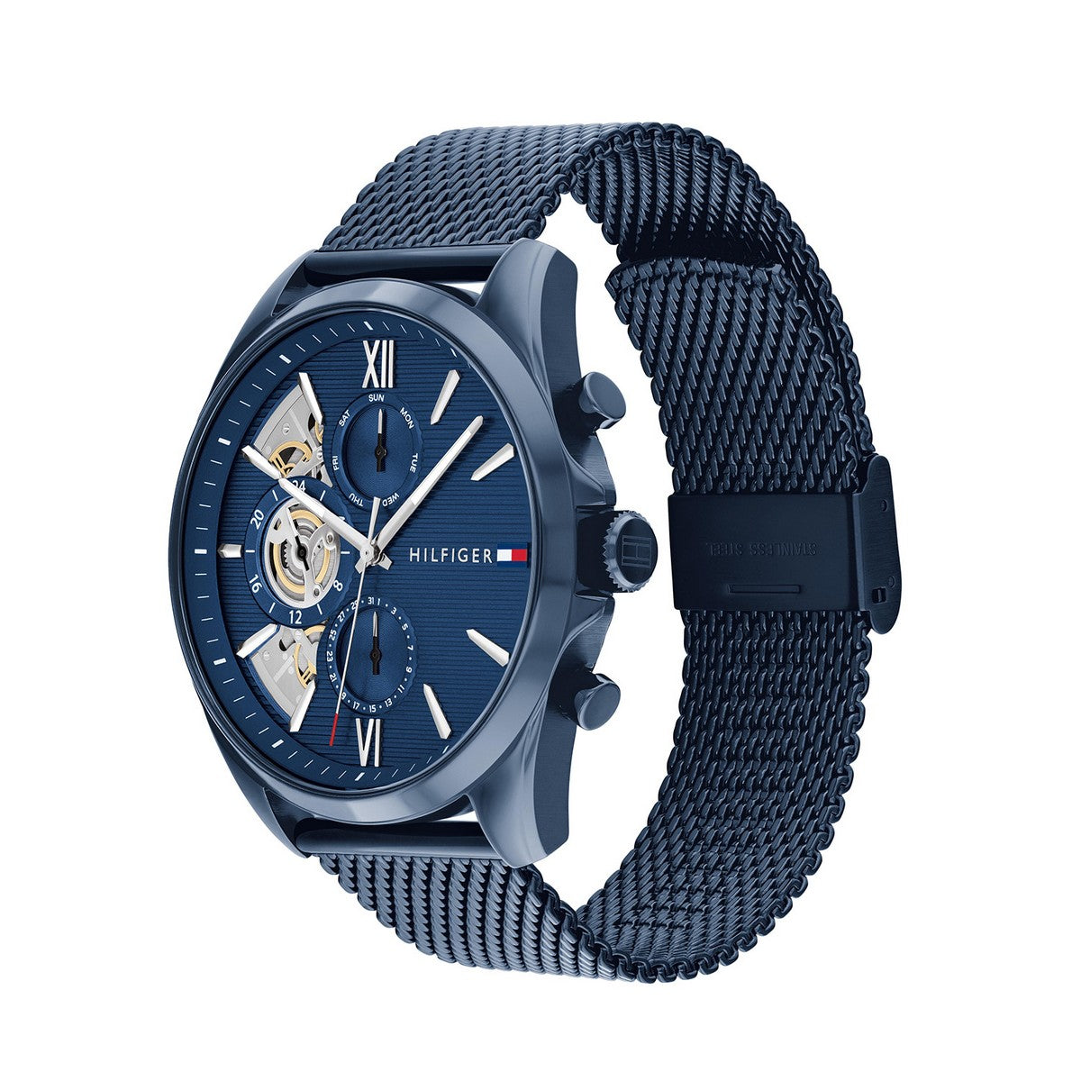 Tommy Hilfiger Horloge TH1710648 Heren Blauw 44 mm