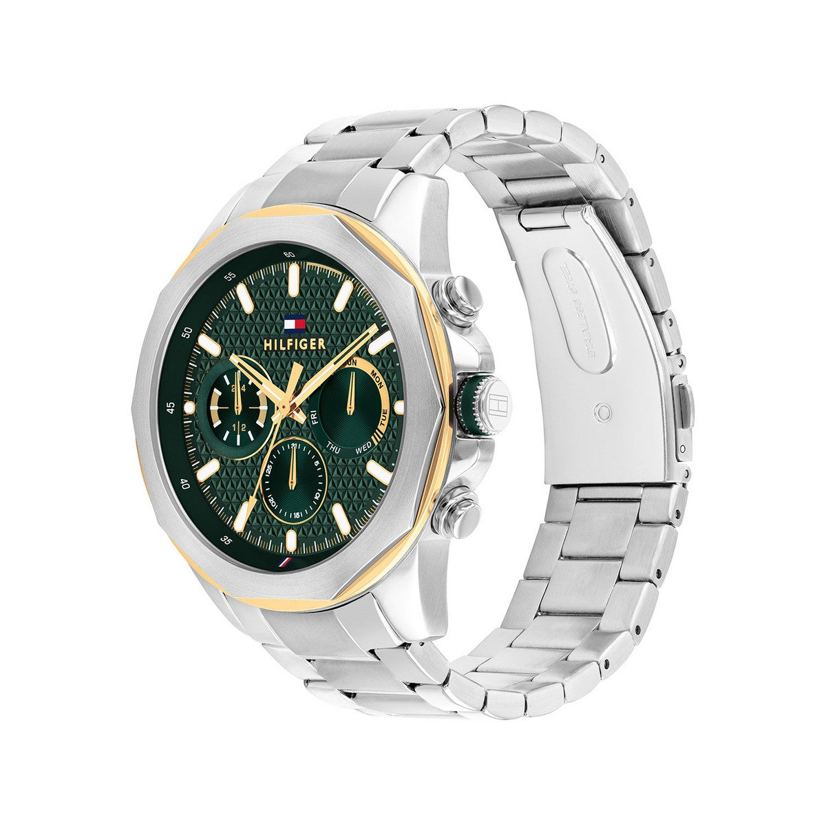 Tommy Hilfiger Horloge TH1710651 Heren Zilverkleurig 46 mm
