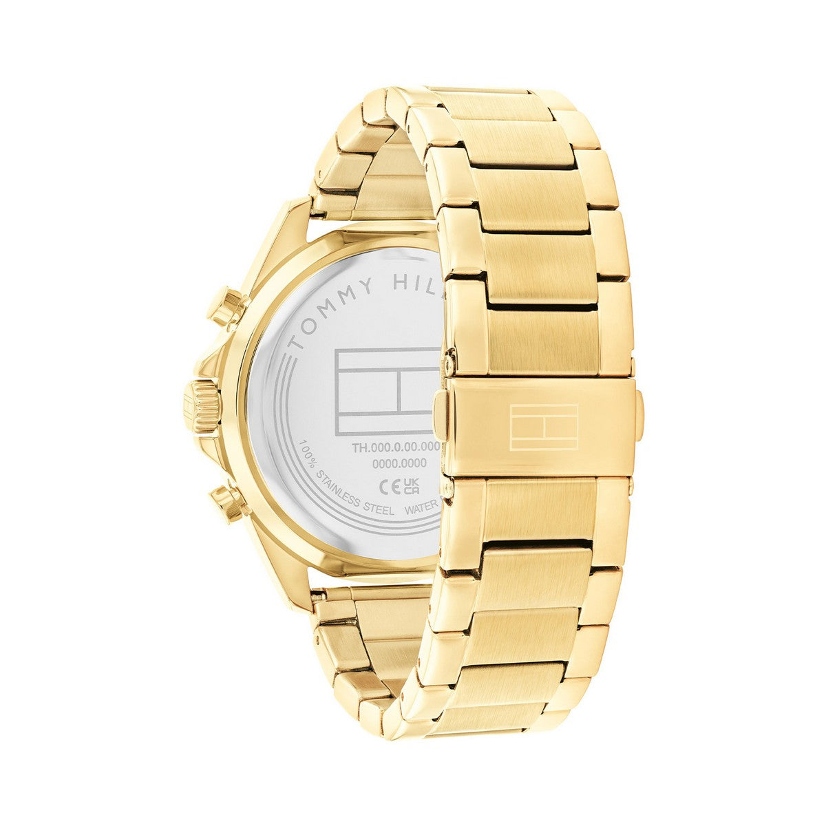 Tommy Hilfiger Horloge TH1710658 Heren Goudkleurig 48 mm