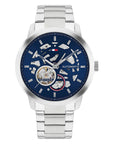 Tommy Hilfiger TH1710661 Horloge Heren Zilverkleurig Automaat 43mm - PansiteNederland.nl