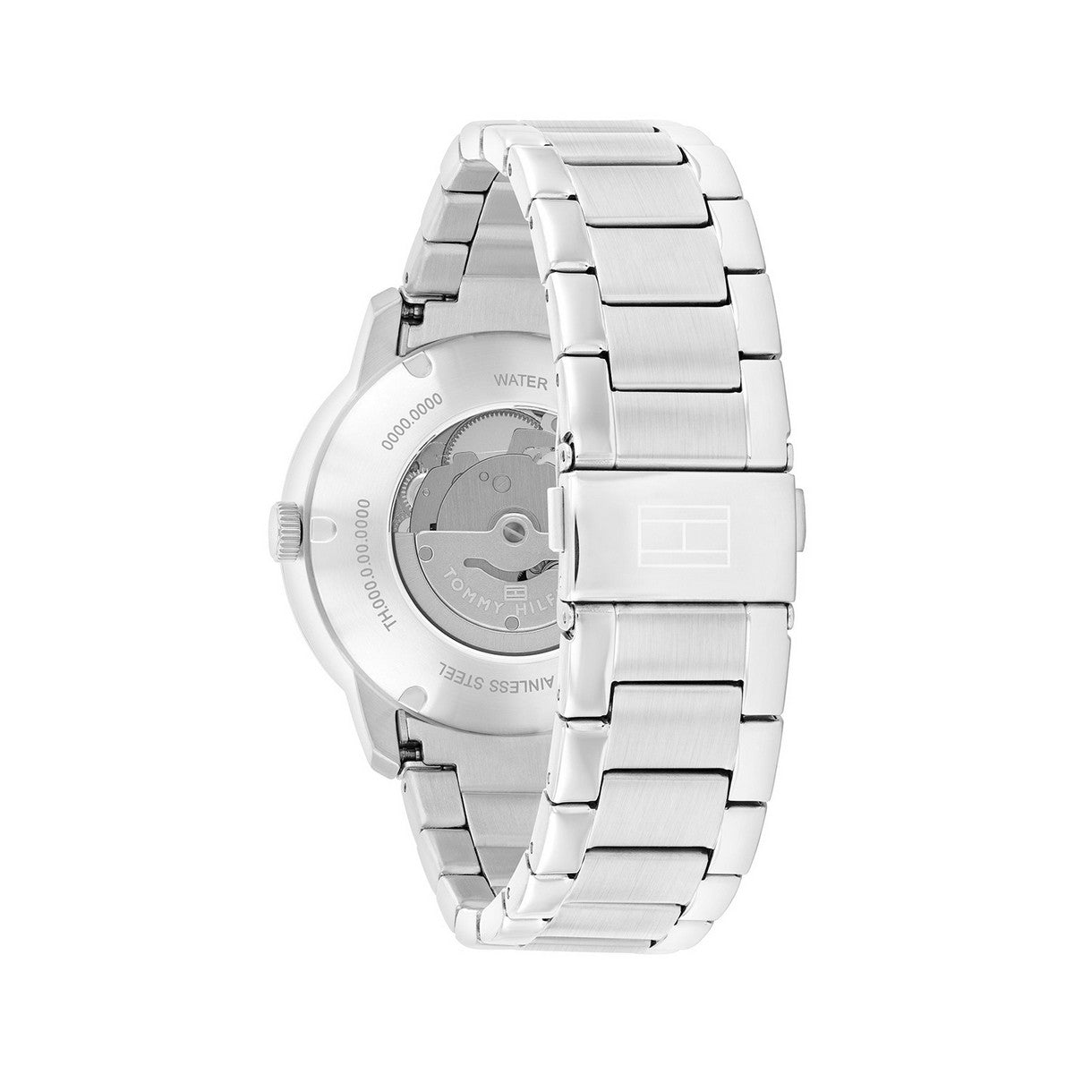 Tommy Hilfiger TH1710661 Horloge Heren Zilverkleurig Automaat 43mm - PansiteNederland.nl