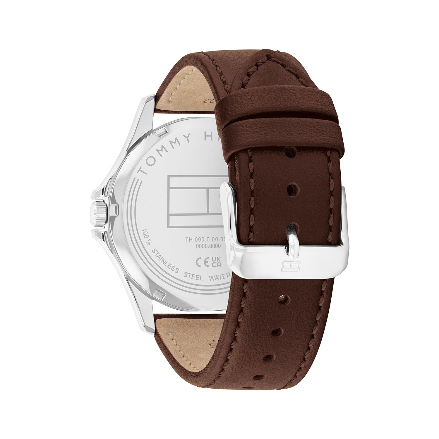 Tommy Hilfiger Horloge TH1710669 Heren Zilverkleurig 43 mm