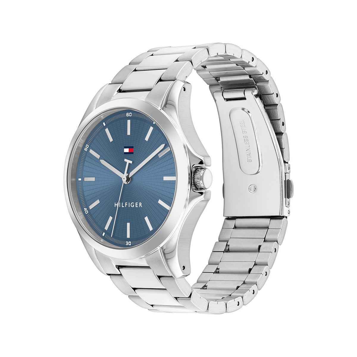 Tommy Hilfiger Horloge TH1710670 Heren Zilverkleurig 43 mm