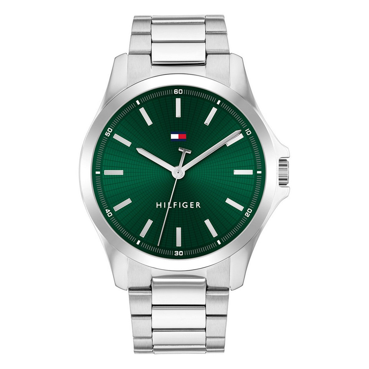 Tommy Hilfiger Horloge TH1710672 Heren Zilverkleurig 43 mm