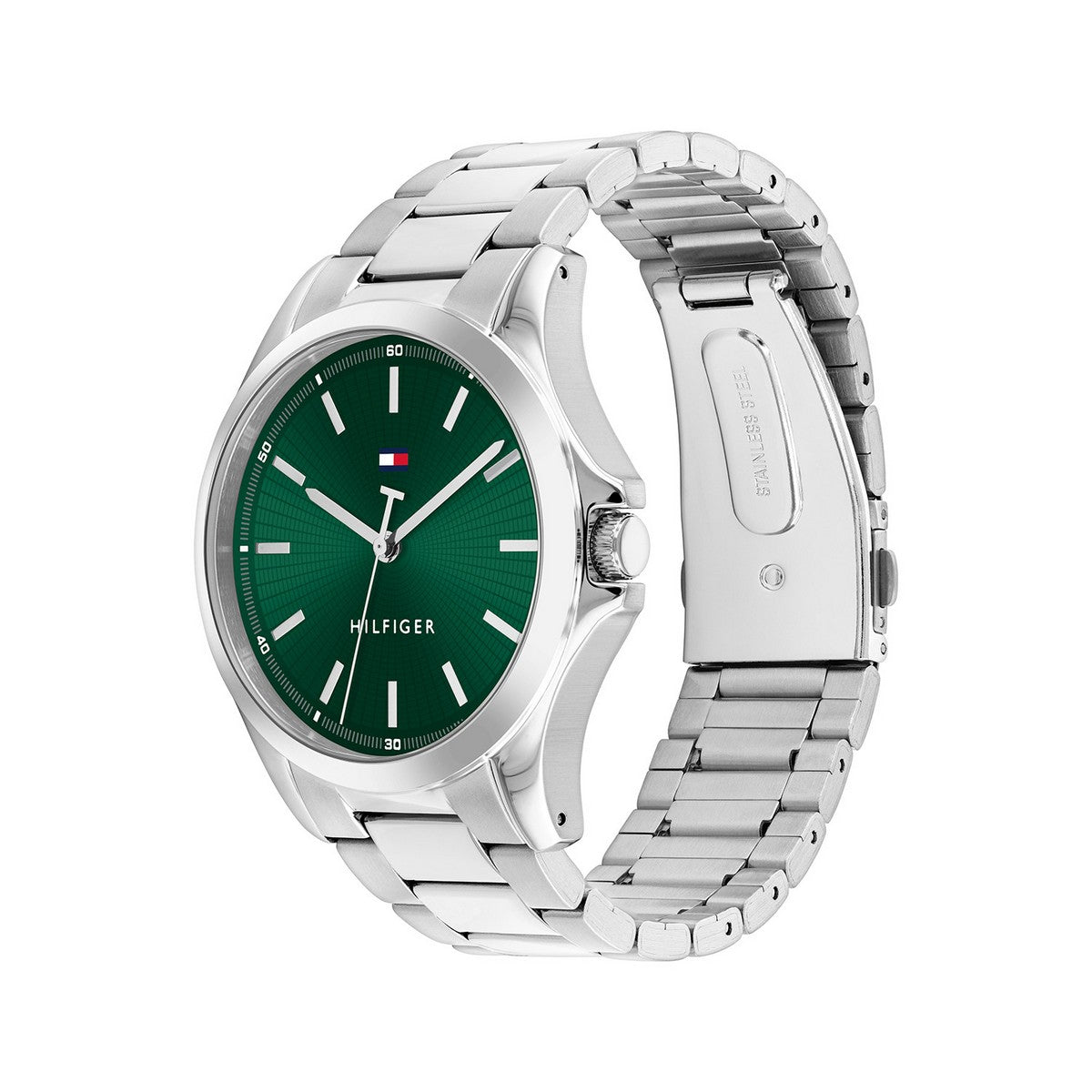 Tommy Hilfiger Horloge TH1710672 Heren Zilverkleurig 43 mm