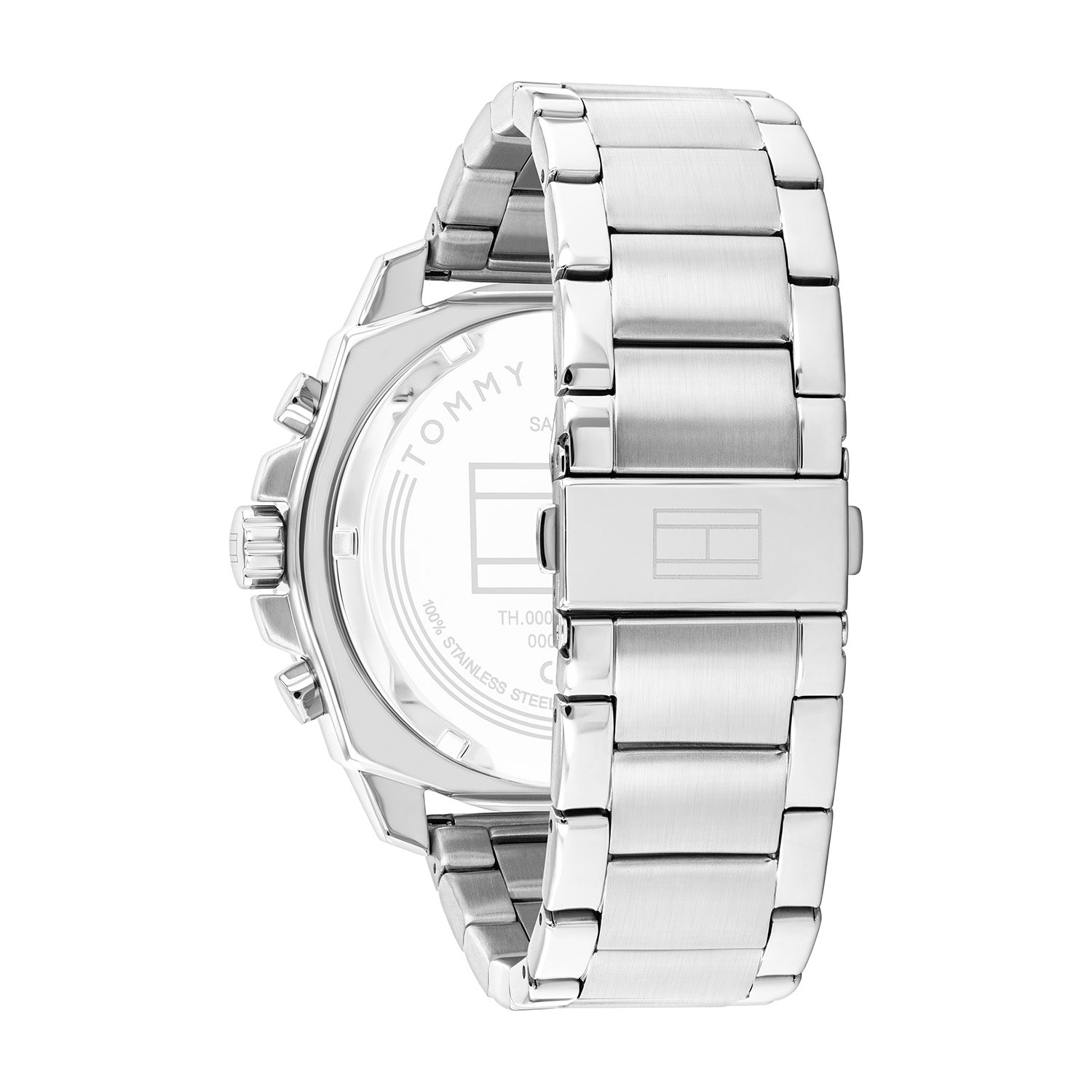 Tommy Hilfiger Horloge TH1710689 Heren Zilverkleurig 48 mm