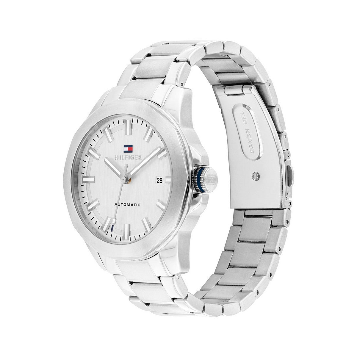 Tommy Hilfiger Horloge TH1710695 Heren Zilverkleurig 42 mm