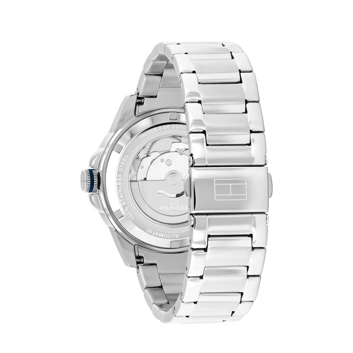 Tommy Hilfiger Horloge TH1710695 Heren Zilverkleurig 42 mm