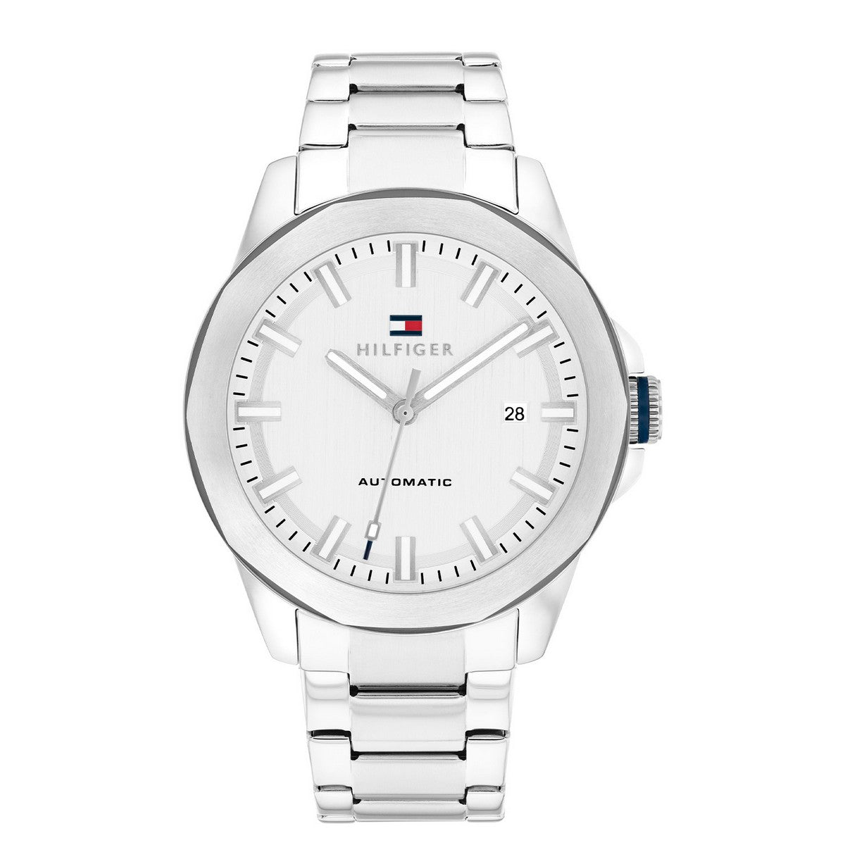 Tommy Hilfiger Horloge TH1710695 Heren Zilverkleurig 42 mm