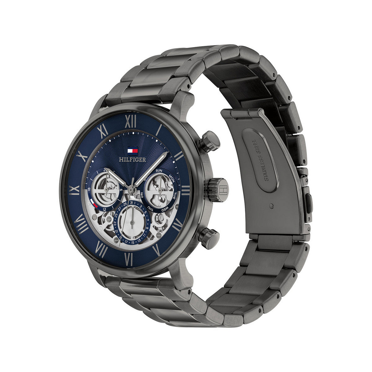 Tommy Hilfiger Horloge TH1710707 Heren Grijs 44 mm